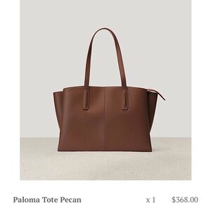 Freja New York Paloma Tote in Pecan